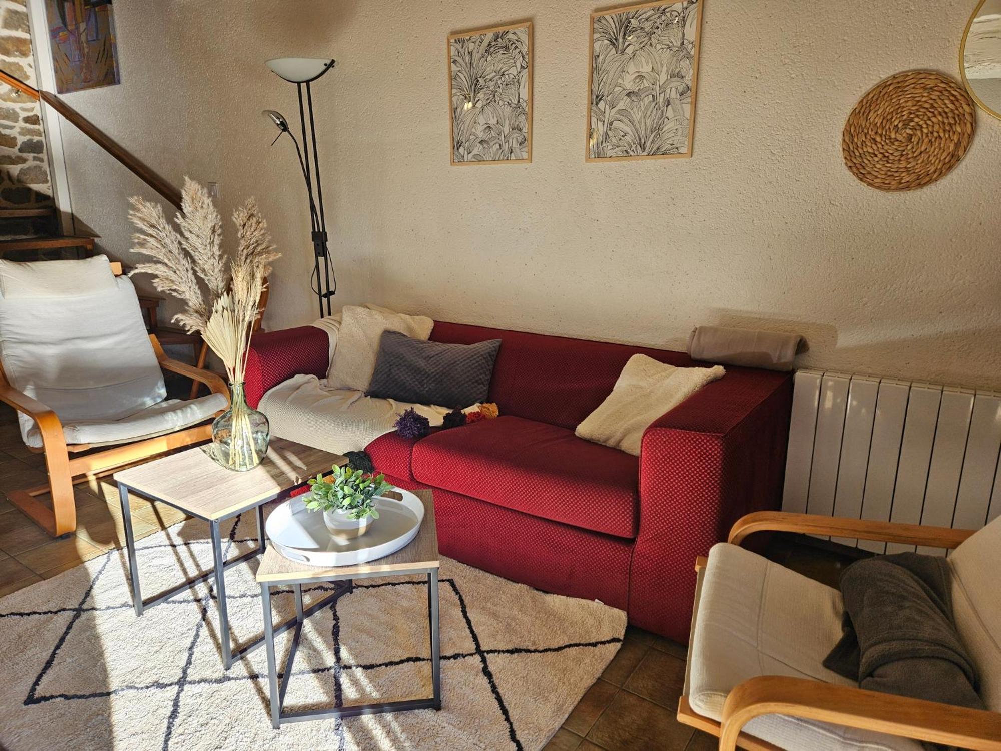 Les 3 Rossignols Villa Taden Kamer foto